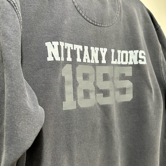 Vintage Look Penn State Nittany Lions 1855 Blue Sweatshirt FLAWED Size M - Picture 5 of 13